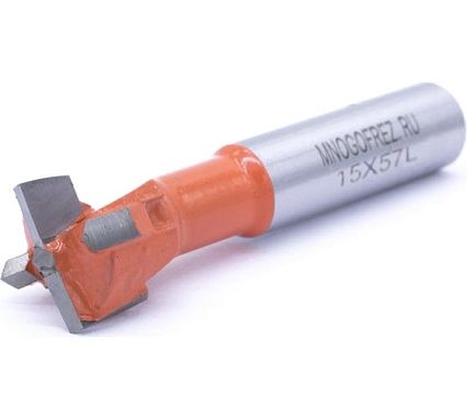 Сверло чашечное четырехзаходное по дереву FT120102L (15х57 мм; хв-к 10 мм; левое вращение) МНОГОФРЕЗ 6591