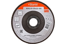 Зачистной круг лепестковый 125х22.2 мм Sturm 9010-01-125x22-100