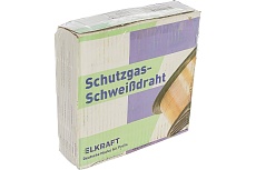 Проволока сварочная омедненная ER70S-6 (1 мм; 5 кг) ELKRAFT 00000089734
