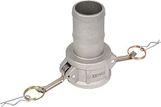Алюминиевый камлок TITAN LOCK типа С серия EcoLine, розетка с хвостовиком 2&quot; TL200CAL-EL