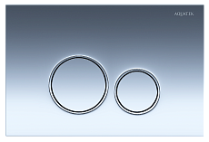 Кнопка смыва Aquatek KDI-0000018 хром