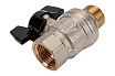 Шаровой кран ELSEN Strong T, 1/2", НВ, ручка-бабочка EV12.2201