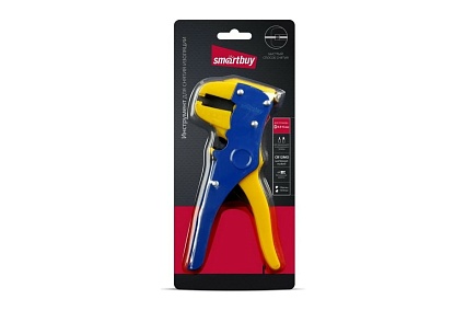 Съемник изоляции Smartbuy до 6 мм2, нож для обрезки проводника, автоматический SBT-WСR-3