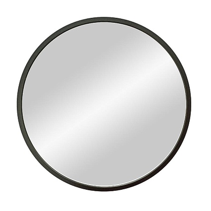 Зеркало Континент Мун 70 см черный Б180