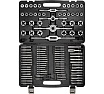 Набор метчиков и плашек метрический 110 предметов Forcekraft FK-B110-1(60358)