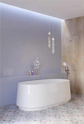 Акриловая ванна Cezares Lux CZR-LUX-CENTRAL-170-82-58 170x82 см белый глянцевый