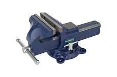 Тиски поворотные с наковальней МастерАлмаз открытие челюстей 150 мм 10508307