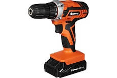 Дрель-шуруповерт Ермак Профи 12В + набор инструментов 57 предметов 691-031