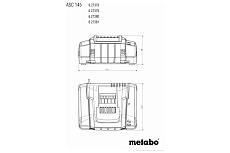Зарядное устройство ASC 145, 12-36 В Metabo 627378000