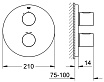 Смеситель для душа Grohe Grohtherm 3000 Cosmopolitan 19467000 термостат