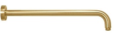 Верхний душ Paffoni Master King (ZSOF079HGSP + ZSOF034HGSP) с держателем медовое золото брашированное