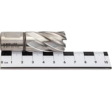 Сверло корончатое HSS по металлу (20х30/63 мм; Weldon 19) D.BOR CD-HSS-030-020-W