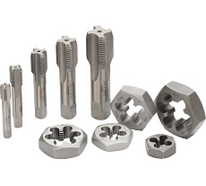 Резьбонарезной набор Bucovice Tools OS-1 HSS, 10 предметов, трубная резьба 340220