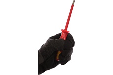 Отвёртка диэлектрическая WERA VDE, PZ 2х100 мм, WE-006164