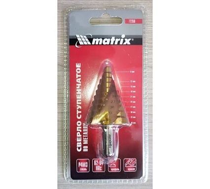 Сверло ступенчатое (9-36 мм; P4M3) Matrix 72358