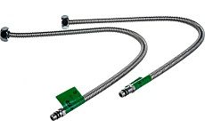 Подводка для смесителя из нержавеющей гофрированной трубы Lavita HF-C500L 1/2хМ10, гайка-штуцер