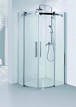 Душевой уголок Azario Ottawa 100x100 серебро, прозрачное