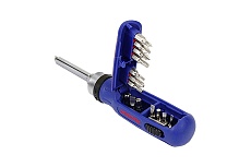 Реверсивная отвертка с трещоткой WORKPRO 3-72 15в1 (14 насадок) WP221061