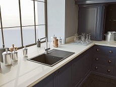 Кухонная мойка Florentina Тоскана 78 см серый шелк, 17.050.C0780.307