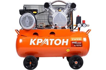 Масляный компрессор с ременным приводом Кратон AC-440-50-BDV 3 01 01 042