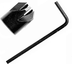 Зенкер насадной по дереву (4 мм; WS-сталь) PROJAHN 33604