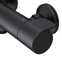 Смеситель для душа Am.Pm X-Joy F85A40022 с термостатом, черный