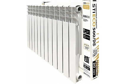 Радиатор STI AL ECO RUS 500/96 12 секций ТТ000015891