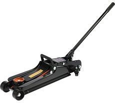 Гидравлический подкатной домкрат Тундра PRO, подъем/низкий подхват: 380/85 мм, 2.5 т 9422649