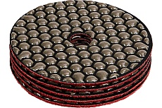 Алмазный гибкий шлифовальный круг (100 мм, P200, сухое шлифование, 5 шт.) Matrix 73502