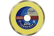 Диск алмазный сплошной по керамике 180x22.23x5 мм, мокрый рез Tsunami DD0010180022005