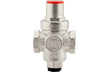 Редуктор давления PROFACTOR поршневой, c коннектором манометра 1/2" PF PRV 251.15