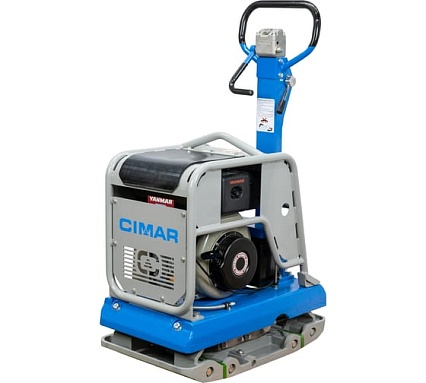 Виброплита реверсивная гидравлическая CIMAR CPC-350 (YANMAR L100) ВИБ213