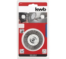 Щетка плоская (100 мм; хвостовик 6 мм; тонкая) KWB 6074-10