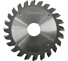 Подрезная пила для форматно-раскроечных станков 100x3.1-4.3/2.2x22 мм, Z=24 KON Woodtec ВИ 325881