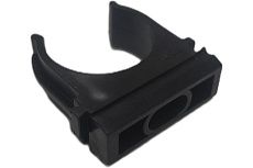 Крепеж-клипса u-plast F 25 черная, 100 шт. 300-025Ч