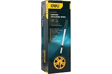 Измерительное колесо с механическим счетчиком Deli DL330060 150 мм, точность +/- 0.5, деление 0.1 мм, двухступенчатая рукоятка 104526