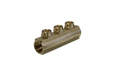 Коллектор ДТРД ВР 3/4 на 3 выхода НР 1/2 межосевое 35 мм 410319