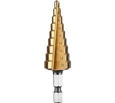 Сверло ступенчатое DH23 4-20 мм Deko 065-0691