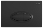 Кнопка смыва D&K Rhein Marx DB1399025 черный