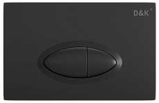Кнопка смыва D&K Rhein Marx DB1399025 черный