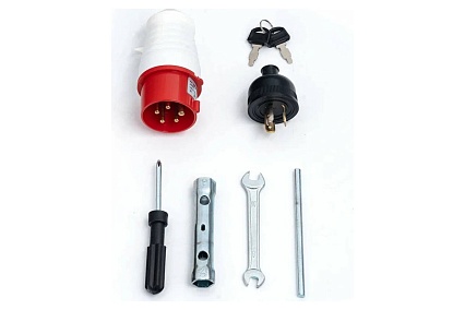 Бензиновый генератор HND GE 7000 XNST с двигателем Honda GE7000XNST