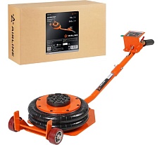 Домкрат пневматический Airline 2т подкатной 2 секции, длин. ручка (MIN - 115 мм, MAX - 300 мм) ABJF02