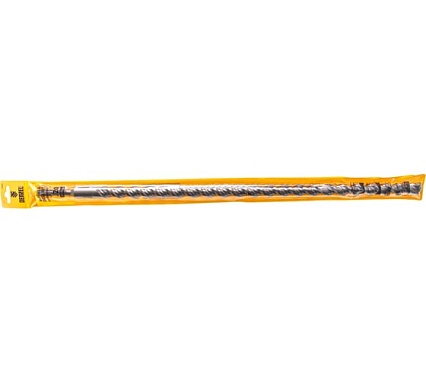Бур по бетону, двойная спираль, Cobalt W-tip (20x600 мм; SDS PLUS) Denzel 705050