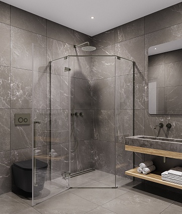 Душевой уголок Timo TTSSP-100/13C-8 100x100 прозрачный, никель