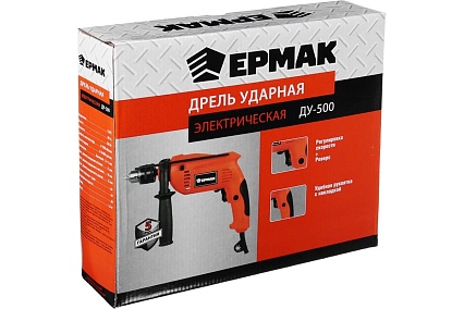 Электрическая ударная дрель Ермак ДУ-500 646-184