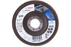 Круг лепестковый Best for Metal для УШМ (115 мм; К120) Bosch 2608607319