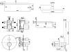 Душевой набор Paffoni Light KITLIG019BO046 белый матовый