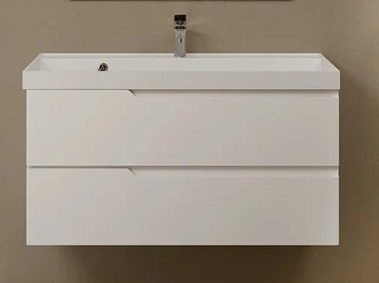 Тумба с раковиной AQUAme S3 100 см