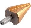 Сверло ступенчатое с прямой режущей кромкой по металлу Basis (9-36 мм; 10 ступеней; HSS-TiN) MONOGRAM 100-968
