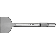 Зубило лопаточное БУРАН 75х400 мм, HEX 30 Зубр 29375-75-400